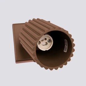 Brilagi - Faretto da parete CRESTO 1xGU10/10W/230V marrone