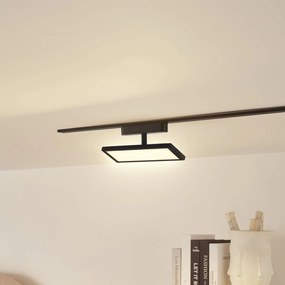 Pannello LED Lindby 48V Lumaro, nero, alluminio, lunghezza 20 cm