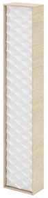 Colonna per mobile bagno Neo Frame SENSEA 1 anta P 17 x L 30 x H 154 cm laccato legno