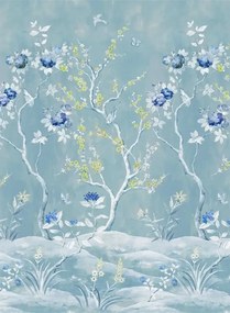 Designers Guild Carta da parati panoramica Manohari - Delft