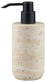 Dispenser di sapone in pietra beige 250 ml Travertine - Mette Ditmer Denmark
