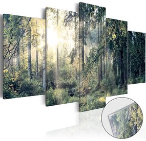 Quadri su vetro acrilico  Fairytale Landscape [Glass]  Colore Grigio, Dimensioni e Misure 200x100