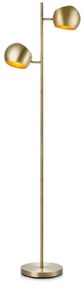 Lampada da terra in colore oro Edgar - Markslöjd