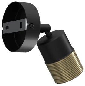 Faretto da parete MIZU 1xGU10/8W/230V nero/ottone