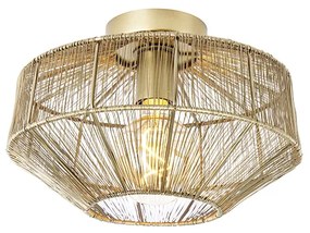 Plafoniera moderna in ottone 30 cm - Bolti