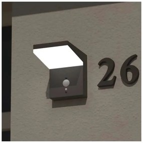 Lampada solare da parete LED con sensore LED/4,4W/3,7V 2200 mAh IP44