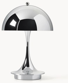 Lampada da tavolo portatile a LED con luce regolabile Panthella 160, Design Verner Panton