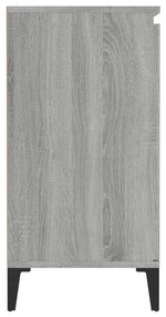 Credenza grigio sonoma 60x35x70 cm in legno ingegnerizzato