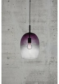 Nordlux - Lampada a sospensione con cavo UMA 1xE27/40W/230V Ø 23 cm nero/fumé