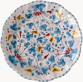 Piatto da colazione fatto a mano Toscana