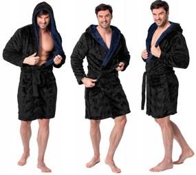 Accappatoio Jordan Navy Grey L