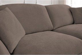 Divano marrone allungabile 235 cm Cezanne – Bobochic Paris