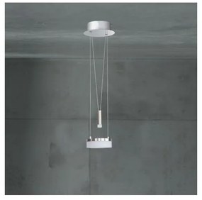 Wofi 6263.02.54.6250 -Lampadario a sospensione con filo LED dimmerabile JETTE LED/10W/230V + LED/1W