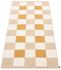 Passatoia da interno/esterno giallo ocra/beige 70x160 cm Pix Vanilla Ochre – Pappelina