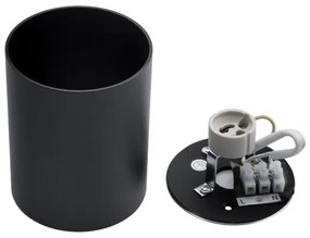 Plafoniera CREEP 1xGU10/50W/230V nera