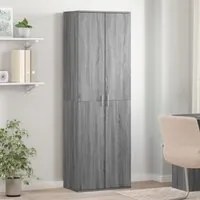 Credenza Grigio Sonoma 60x35x180 cm in Legno Multistrato 3276670