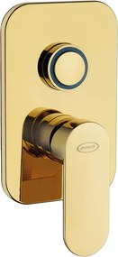 Rubinetto per doccia getto laminare cristallino Serena oro lucido JACUZZI RUBINETTERIA