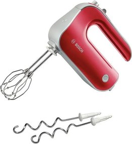 Bosch - Styline Colour - Sbattitore Elettrico, 500 w, 5 Velocità e Turbo, Fruste FineCreamer in Acciaio Inox per Impasti Leggeri e Ganci in Acciaio