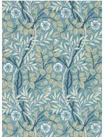 Morris & Co Carta da parati Sweet Briar - Mineral/ Linen