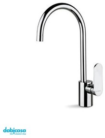 NewForm "X-Light" Miscelatore Lavello Cucina C/Canna Girevole Cromo Lucido