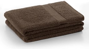 Set di asciugamani per viso e corpo tipo terry marroni in cotone 10 pz Marina – DecoKing