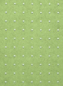 Arte International Carta da parati Dots - 31019 - Vernal Green