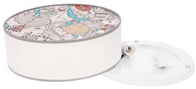 Plafoniera per bambini KIDDY 2xE27/40W/230V bianco/beige