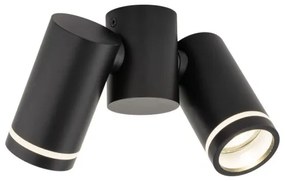 Faretto JET SET 2xGU10/10W/230V nero