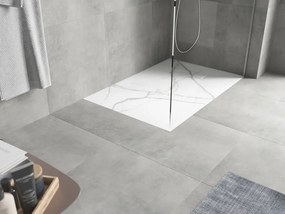Mexen Hugo piatto doccia rettangolare SMC 120 x 90 cm, pietra bianca - 42159012