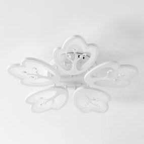 Brilagi - Lampadario a plafone LED dimmerabile TWIST LED/80W/230V 3000-6500K bianco + +TC