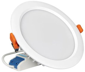 Faretto da incasso 15W RGB+CCT IP54, Angolo 120°, foro Ø175 - 180 mm Colore RGB+CCT
