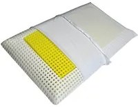 Cuscino memory foam saponetta, guanciale sfoderabile Giallo vivo GS16MF