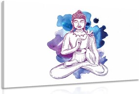 Stampa su tela – Illustrazione del Buddha