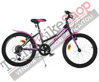 Bicicletta Bambina Aurelia MTB 420 Sport Dino Bikes - 20 pollici 6 Velocit colore Nero