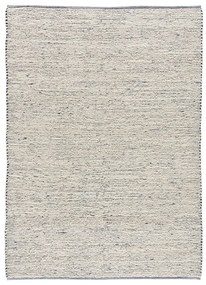 Tappeto color crema in cotone tessuto a mano 120x170 cm Reimagine – Universal