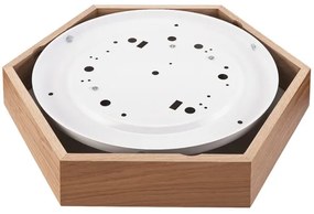 Plafoniera ROVERE HEX 2xE27/60W/230V d. Rovere 43 cm