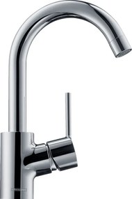 Miscelatore Monocomando Lavabo Con canna ad ombrello Girevole e scarico Cromo Hansgrohe Talis S 32070000