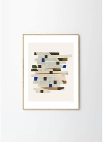 Poster 50x70 cm Cut up Stripes – Berit Mogensen Lopez – The Poster Club