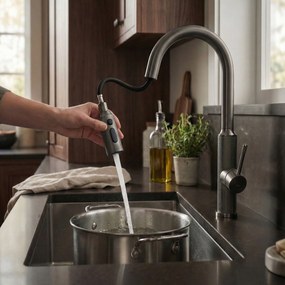 Rubinetto da cucina Rea Master Titan