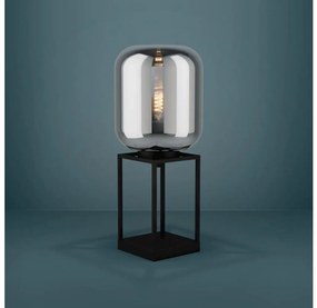 Eglo 39988 - Lampada da tavolo BULCIAGO 1xE27/40W/230V fumé