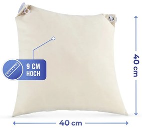 Cuscino da viaggio 40x40 cm - Maximex