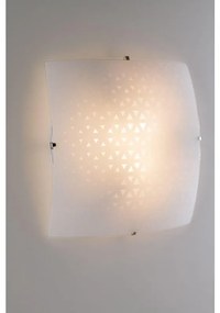 Plafoniera neoclassico Maiori 4 x E27 argento 50 cm