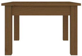 Tavolino da Salotto Miele 45x45x30 cm Legno Massello di Pino