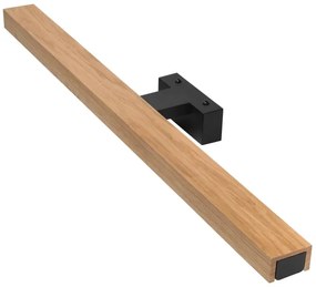 Brilagi-Illuminazione a LED per specchi da bagno WOODY MIRROR LED/12W/230V IP44 quercia/nero