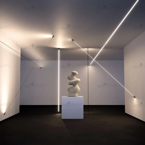 Profilo Sospeso STARLINE Nero 25m per strisce LED con Banda e fissaggio Variante Lunghezza 25 Metri