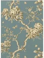 Tapete Ashfield Floral von Ralph Lauren - Tourmaline