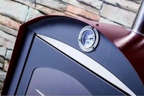 Forno A Legna Da Esterno 45x50 A Cottura Indiretta In Acciaio Piccolo Gioiello Clementi