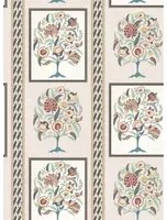 Osborne & Little Carta da parati Taniska - Eucalyptus/ Charcoal