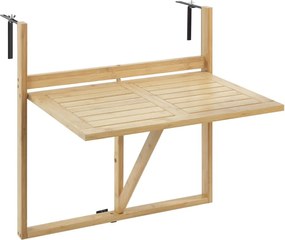 Tavolino da giardino in bambù 44x64 cm Waikiki – Wenko