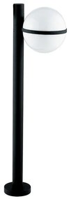 Lampione da giardino, Orbit H 100 cm, nero 800 LUMEN, IP44 INTEC